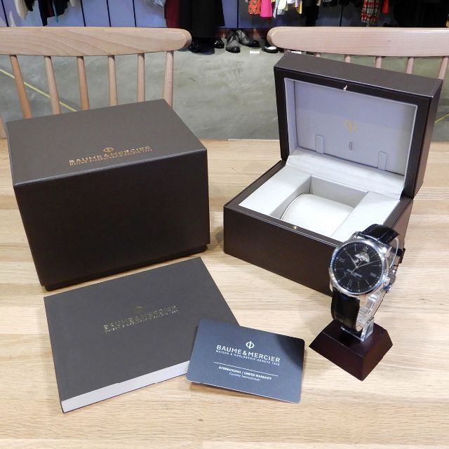 BAUME&MERCIER(ボームエメルシエ)の新品未使用 ボーム＆メルシエ クラシマ エグゼクティブ メンズ オートマ 腕時計 メンズの時計(腕時計(アナログ))の商品写真