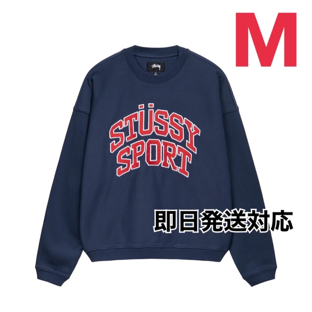 STUSSY RELAXED OVERSIZED CREW 22AW - brakwabank.com.gh