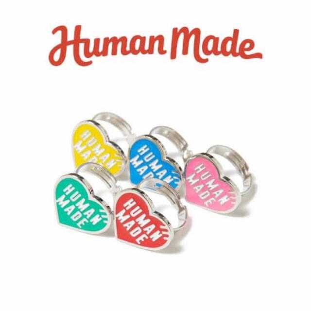 HUMAN MADE(ヒューマンメイド)のhuman made リング2カラーセット メンズのアクセサリー(リング(指輪))の商品写真