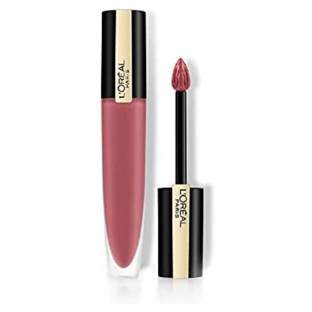 L'Oreal Paris(ロレアルパリ)の★新品未使用★ ロレアル パリ リップ ルージュシグネチャー 121 ローズ系 コスメ/美容のベースメイク/化粧品(リップグロス)の商品写真