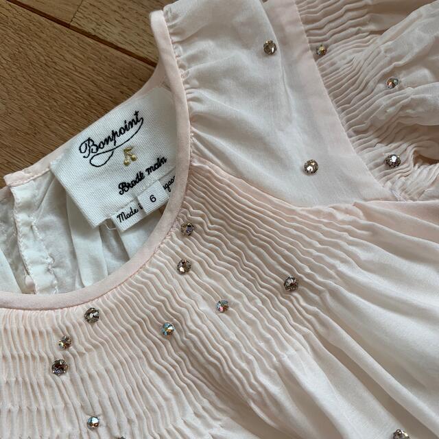Bonpoint(ボンポワン)のボンポワン　ドレス　ワンピース キッズ/ベビー/マタニティのキッズ服女の子用(90cm~)(ワンピース)の商品写真