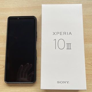 エクスペリア(Xperia)のxperia 10iii 128gb 美品(スマートフォン本体)