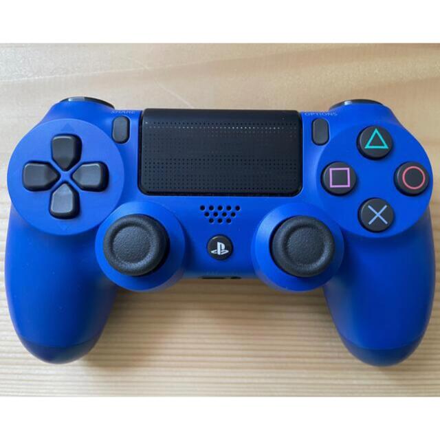 PlayStation4(プレイステーション4)の純正　デュアルショック4 wave blue SONY エンタメ/ホビーのゲームソフト/ゲーム機本体(その他)の商品写真