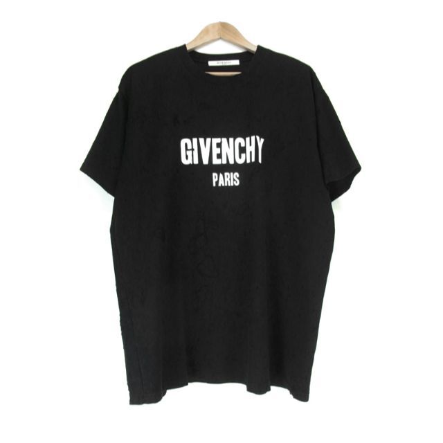 GIVENCHY(ジバンシィ)のジバンシィGIVENCHY■19SSフロントロゴデストロイTシャツ メンズのトップス(Tシャツ/カットソー(半袖/袖なし))の商品写真