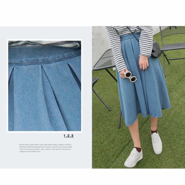 ☆デニムスカート☆ レディースのスカート(ロングスカート)の商品写真