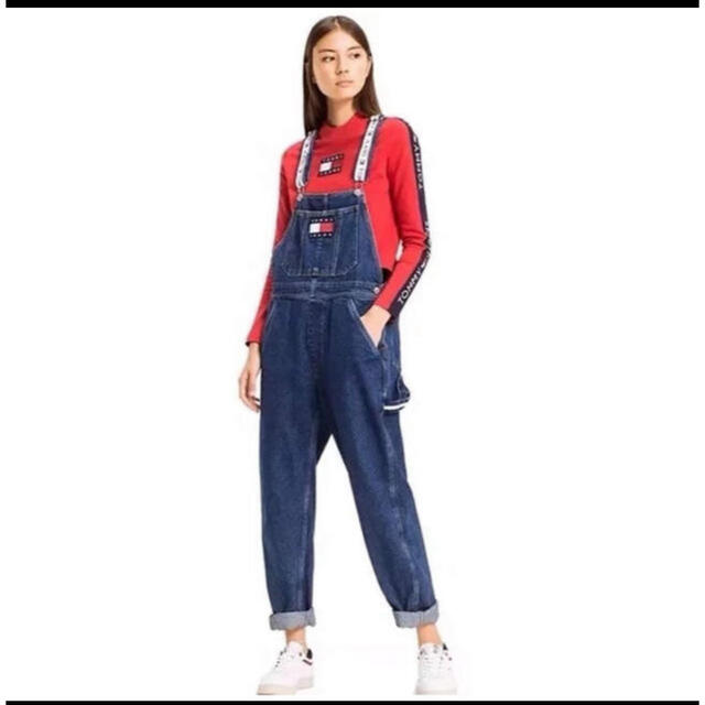 TOMMY HILFIGER(トミーヒルフィガー)のTOMMY サロペット レディースのパンツ(サロペット/オーバーオール)の商品写真