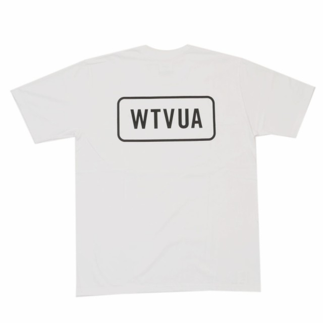 【M】WTAPS WTVUA S/S TEE White