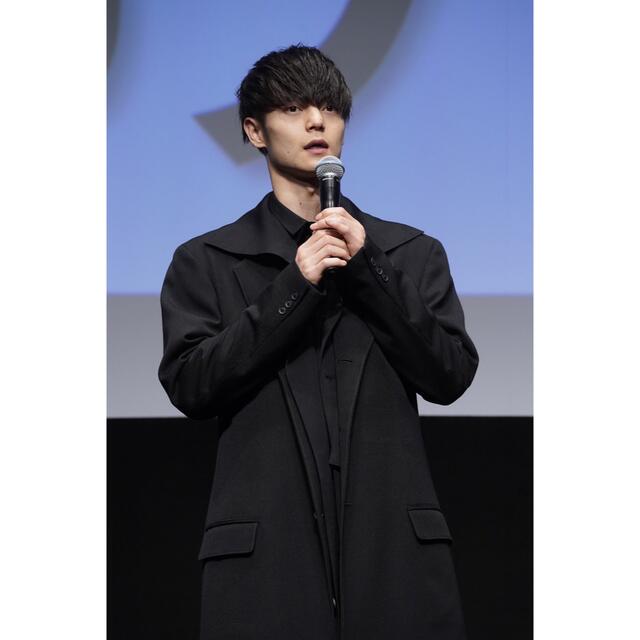 Yohji Yamamoto(ヨウジヤマモト)の窪田正孝着用　yohji yamamoto 19aw レイヤードジャケット メンズのジャケット/アウター(チェスターコート)の商品写真