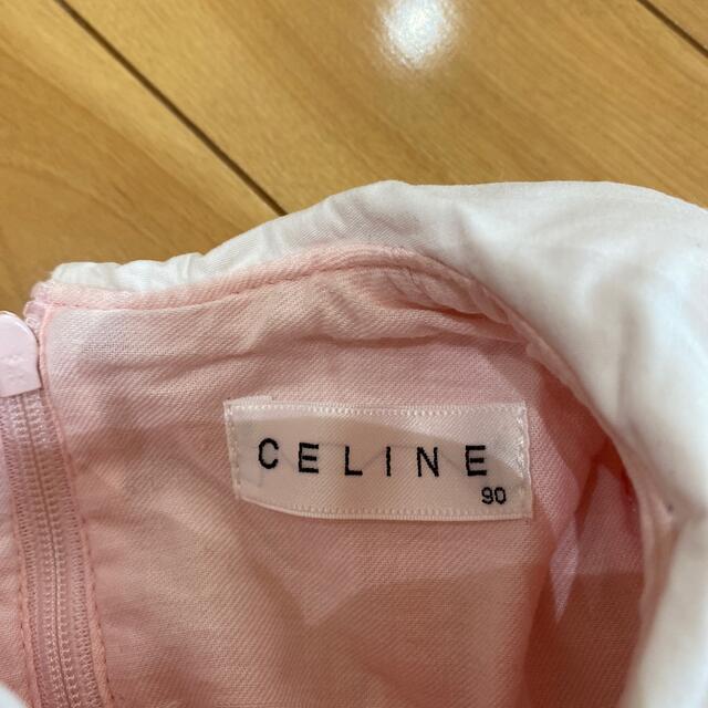 celine(セリーヌ)のセリーヌワンピース　90 キッズ/ベビー/マタニティのキッズ服女の子用(90cm~)(ワンピース)の商品写真