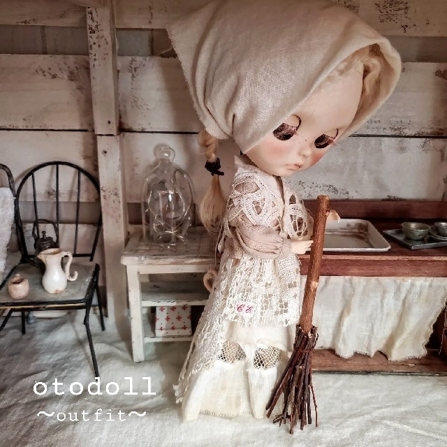 otodoll ブライス アウトフィット 屋根裏部屋のシンデレラ-