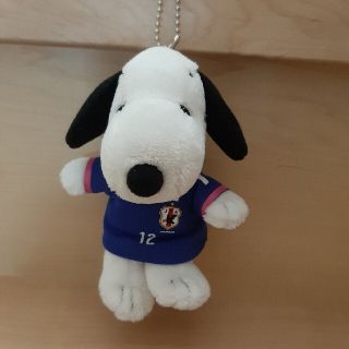 スヌーピー(SNOOPY)のスヌーピー　マスコット　サッカー日本代表ver.(キャラクターグッズ)