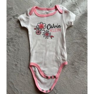 カルバンクライン(Calvin Klein)の半袖ロンパース＊ 0〜3ヶ月(ロンパース)