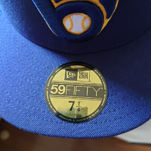 NEW ERA(ニューエラー)の超破格 MLBミルウォーキーブルワーズ キャップ メンズの帽子(キャップ)の商品写真