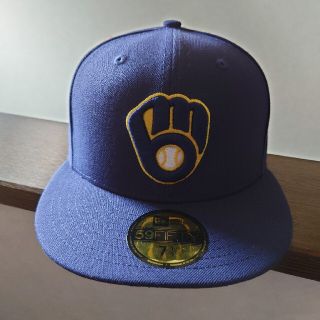 ニューエラー(NEW ERA)の超破格 MLBミルウォーキーブルワーズ キャップ(キャップ)