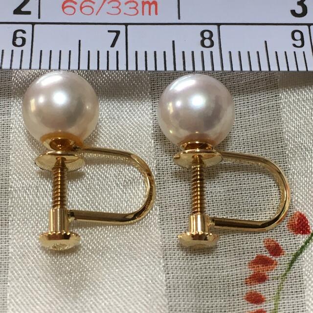 あこや本真珠 パール k18 イヤリング 気質アップ 8262円 www.gold-and