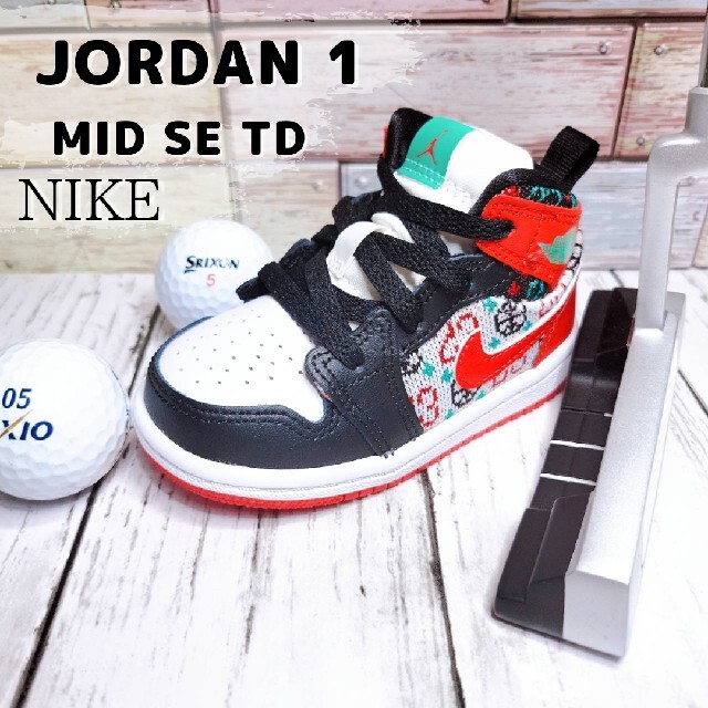 超高級品‼️』NIKE ジョーダン 1 MID✨パター カバー✨ピン型✨ゴルフ