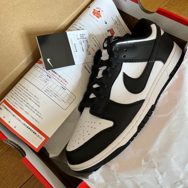 スニーカーNike Dunk Low Retro Panda 26.5cm ダンク パンダ