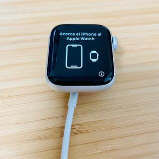 アップルウォッチ(Apple Watch)のApple Watch SE 40mm Aluminum GPS シルバー(腕時計(デジタル))