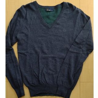 フレッドペリー(FRED PERRY)のフレッドペリー バイカラー Vネックニット(ニット/セーター)