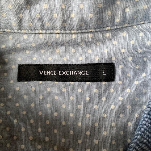 VENCE EXCHANGE(ヴァンスエクスチェンジ)の7分シャツ メンズのトップス(シャツ)の商品写真