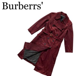 バーバリー(BURBERRY)の激レア♪ ヴィンテージバーバーリー トレンチコート ベルデット⭐︎チェック 美品(トレンチコート)