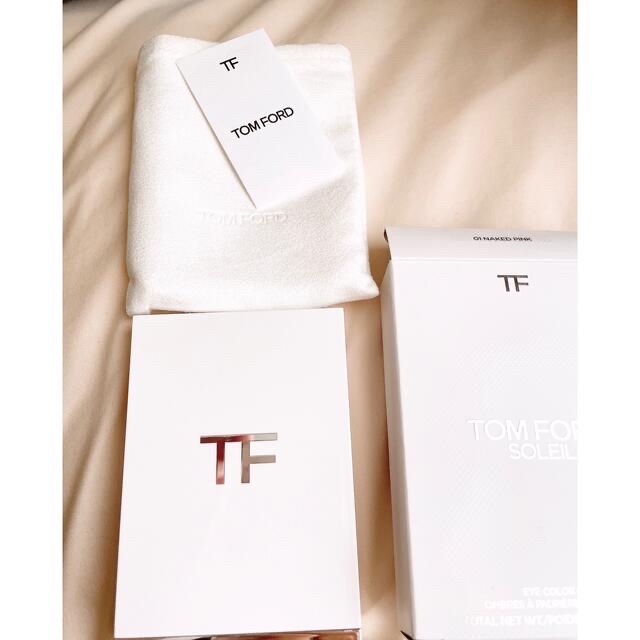 TOM FORD(トムフォード)の限定☆1度のみ使用【USED】TOM FORD ソレイユアイカラークォード001 コスメ/美容のベースメイク/化粧品(アイシャドウ)の商品写真