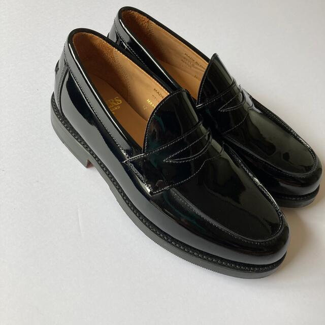 SANDERS(サンダース)の★サンダース★ローファー★BUTT SEAM LOAFER★黒★5 1/2 レディースの靴/シューズ(ローファー/革靴)の商品写真