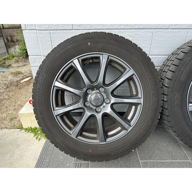 DUNLOP(ダンロップ)のダンロップ WINTER MAXX WM02 215\60R17 スタッドレス 自動車/バイクの自動車(タイヤ・ホイールセット)の商品写真