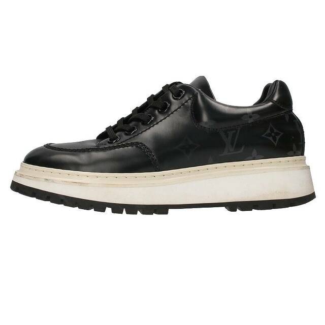 通販激安】 LOUIS VUITTON 5.5 メンズ モノグラムレザースニーカー