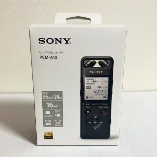 ソニー(SONY)の【値下げ可】SONY PCM-A10 リニアPCMレコーダー(その他)