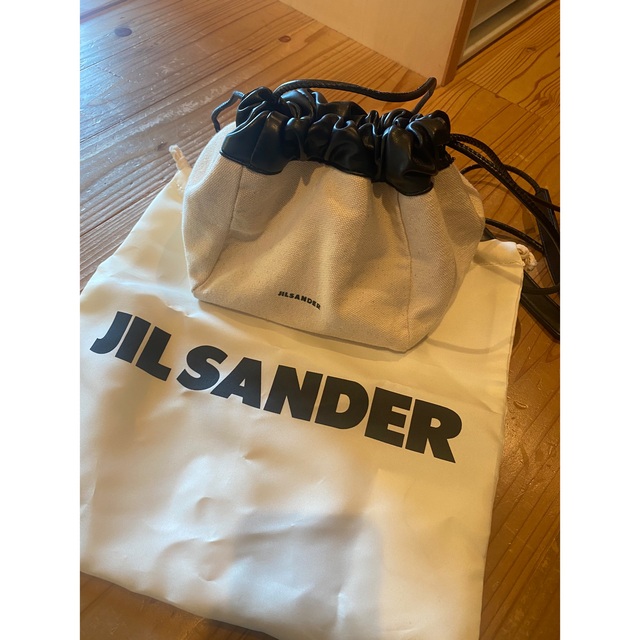 ジルサンダー JILSANDER 巾着バッグ ドローストリングバッグ
