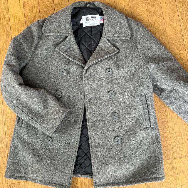 SCHOTT U.S. 740N PEA JACKET 米国製 ピーコート　中古 メンズのジャケット/アウター(ピーコート)の商品写真