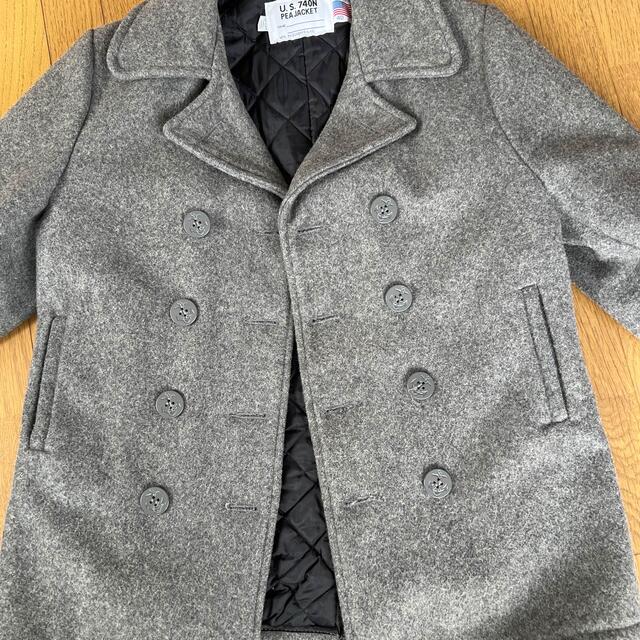 SCHOTT U.S. 740N PEA JACKET 米国製 ピーコート　中古 メンズのジャケット/アウター(ピーコート)の商品写真