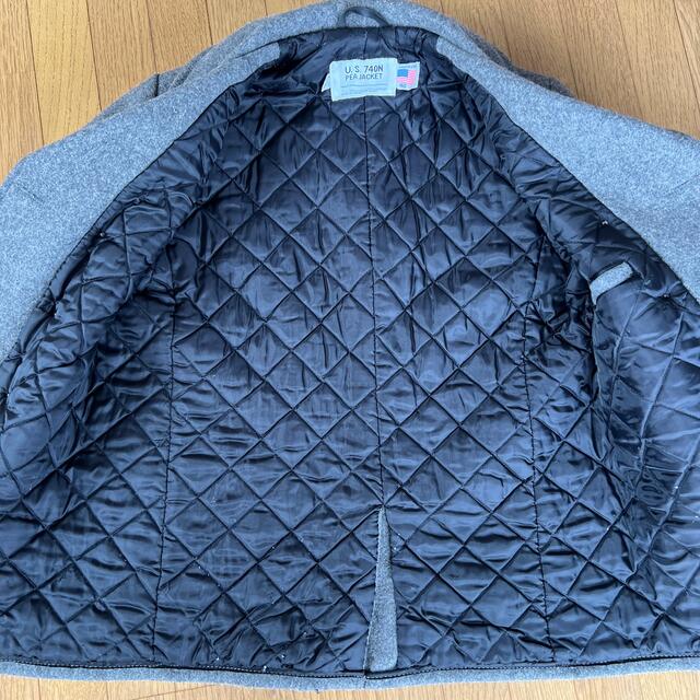 SCHOTT U.S. 740N PEA JACKET 米国製 ピーコート　中古 メンズのジャケット/アウター(ピーコート)の商品写真