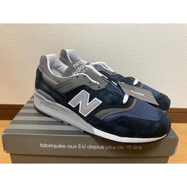 新品 国内未発売 NEW BALANCE M997NV アメリカ製 ネイビー