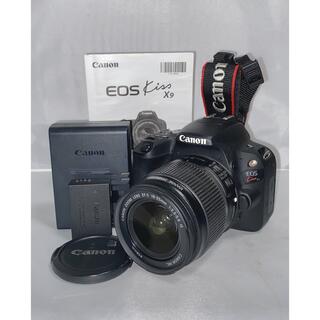 キヤノン(Canon)の【美品】Canon EOS kiss X9 18-55mm レンズキット(デジタル一眼)