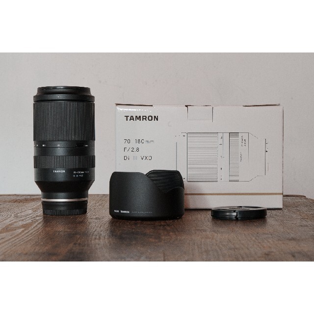 TAMRON(タムロン)のTAMRON ズームレンズ 70-180F2.8 DI III VXD(A056 スマホ/家電/カメラのカメラ(その他)の商品写真