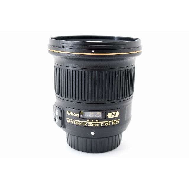 新品本物】 20mm AF-S Nikon 美品 2923 - Nikon F1.8 フルサイズ