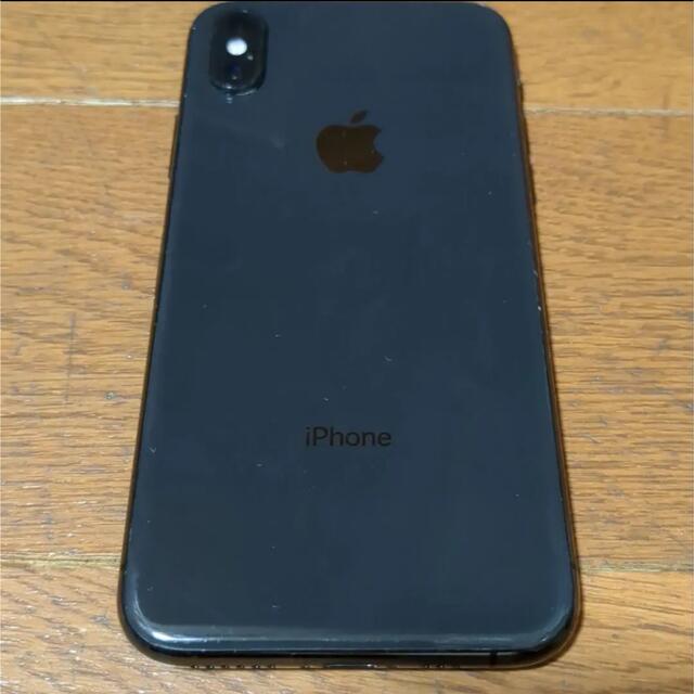 iPhone(アイフォーン)のiPhone XS 64GB スペースグレー 黒 わけあり スマホ/家電/カメラのスマートフォン/携帯電話(スマートフォン本体)の商品写真