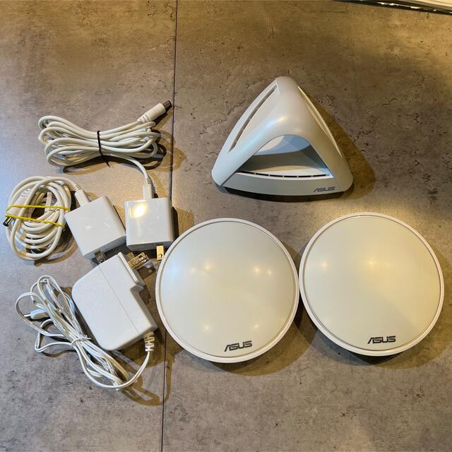 ASUS(エイスース)のASUS WiFi 無線LAN ルーター Lyra Trio Mini スマホ/家電/カメラのPC/タブレット(PC周辺機器)の商品写真