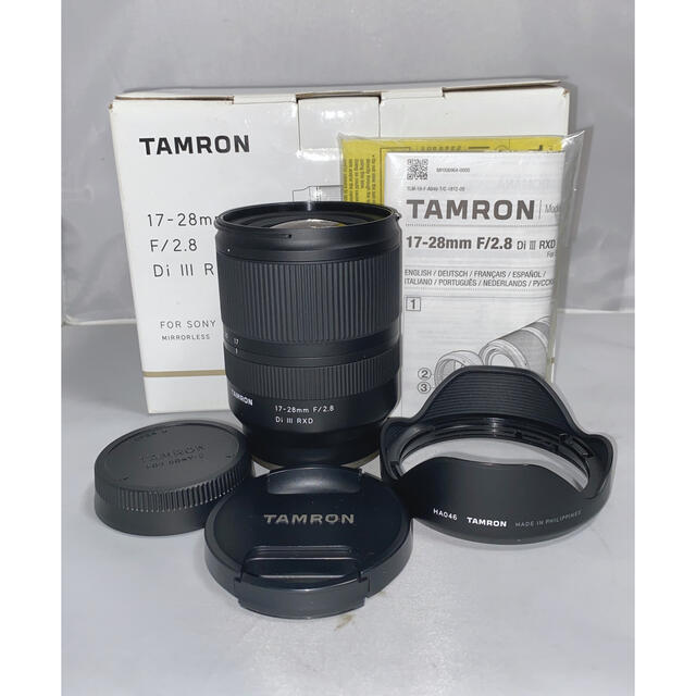 TAMRON - 【美品】TAMRON 17-28mm F2.8 DiⅢ VXD ソニーEマウント