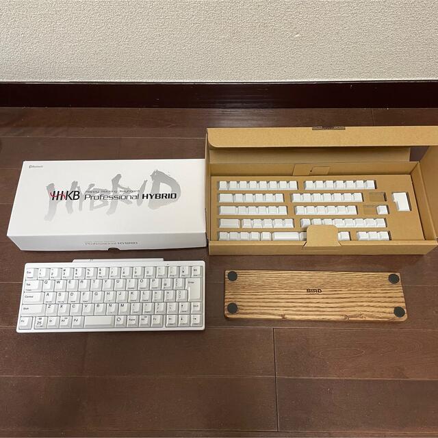 人気の雑貨がズラリ！ HHKB 雪 セット 日本語配列＋無刻印キーキャップ＋公式パームレスト PC周辺機器