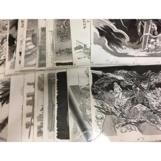 新品未開封 ベルセルク展 キャラファイン複製原稿 A-Q全17種セット の 新品未開封 ベルセルク展 キャラファイン複製原稿 A-Q全17種セット の