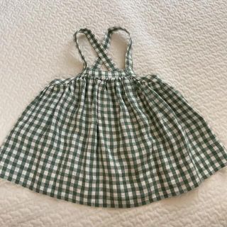 ソーアプルーム(SOOR PLOOM)の新品　SOOR PLOOM Eloise Pinafore - Gingham(スカート)