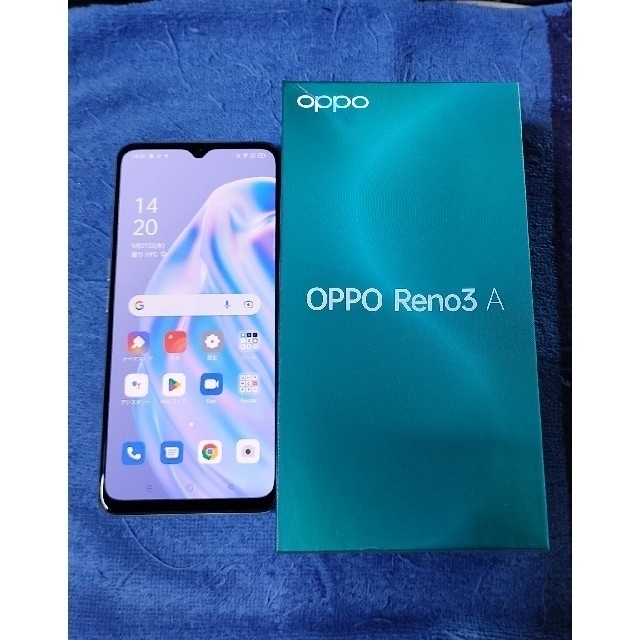 美品　OPPO Reno3 A White128GB