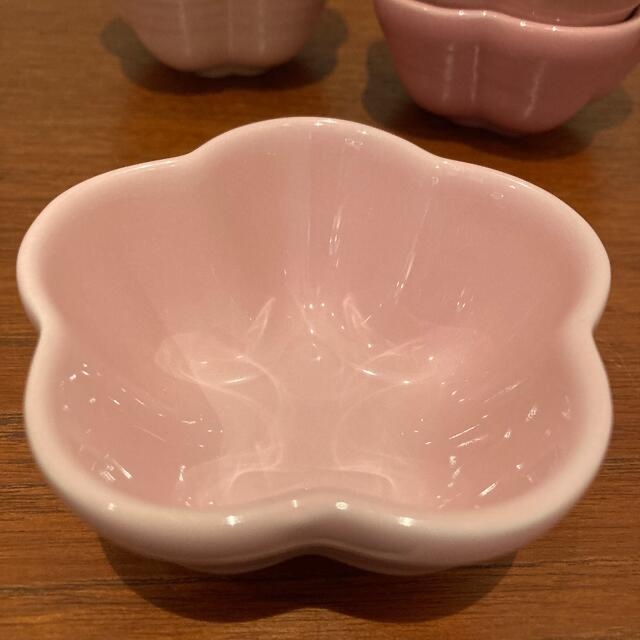 LE CREUSET - ル・クルーゼ フラワー小鉢 5個セット サクラ LE CREUSET - ル・クルーゼ フラワー小鉢 5個セット サクラ