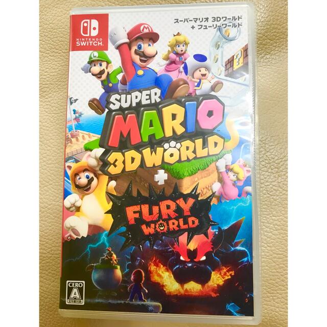 Nintendo Switch(ニンテンドースイッチ)のSwitch スーパーマリオ 3D ワールド FURY WORLD エンタメ/ホビーのゲームソフト/ゲーム機本体(家庭用ゲームソフト)の商品写真