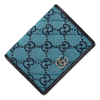 Gucci - グッチ GGマーモント マルチカラー ウォレット コンパクト ...