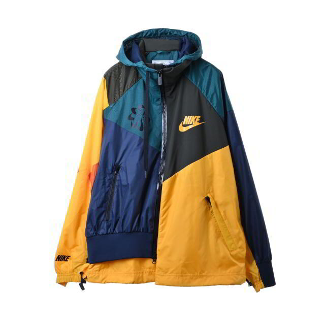 NIKE x SACAI Hoodie 再構築 プルオーバー パーカー