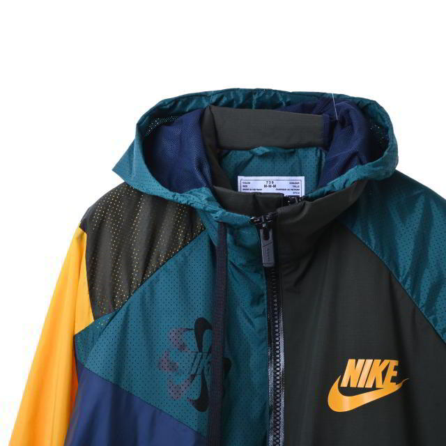 フーデッド アノラック ナイキ x sacai 再構築 ジャケット